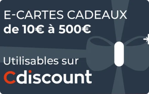 Carte cadeau Cdiscount