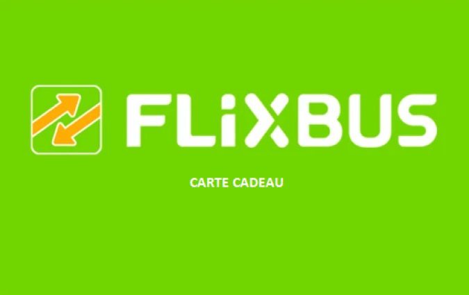 Carte cadeau FlixBus