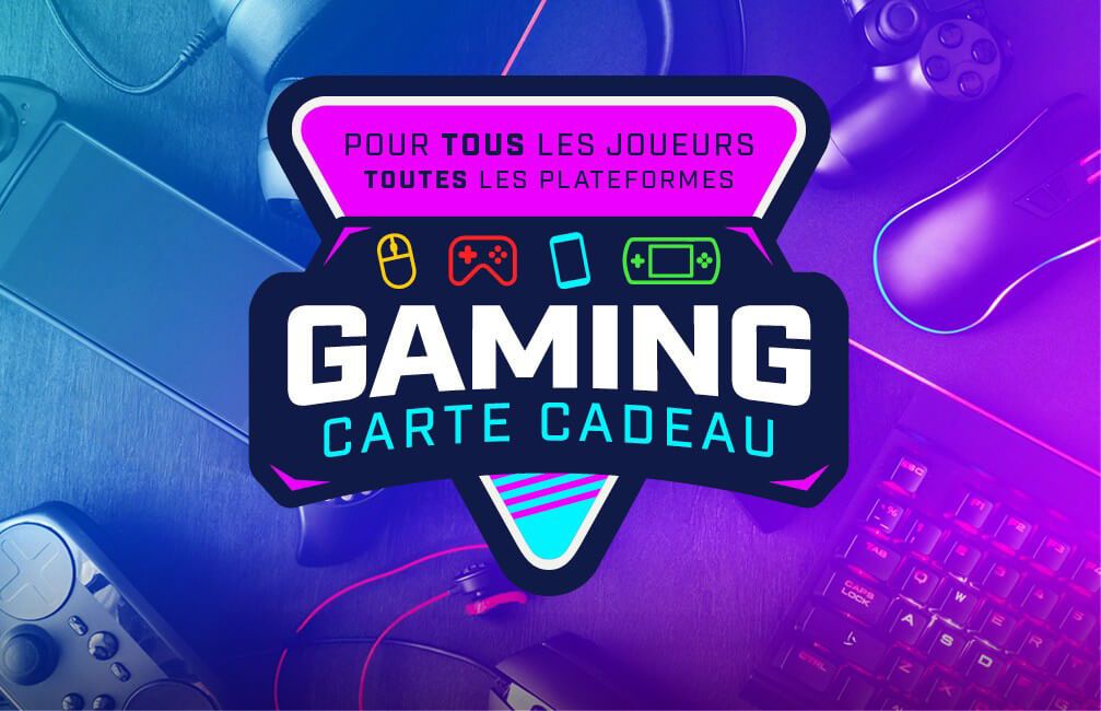 Carte cadeau Gaming