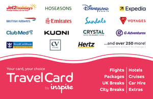 Carte cadeau Inspire Travel