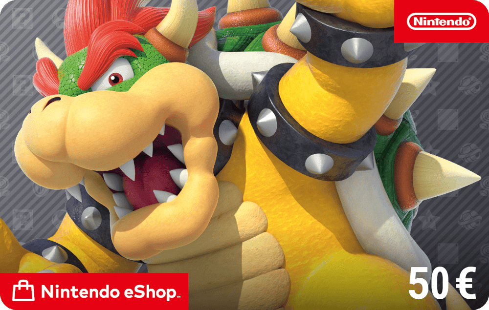 Carte cadeau Nintendo eShop Card €50