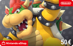 Carte cadeau Nintendo eShop Card €50