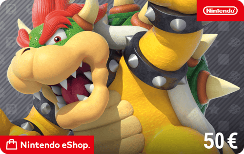 Carte cadeau Nintendo eShop Card €50