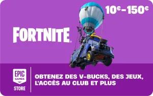 Carte cadeau Fortnite