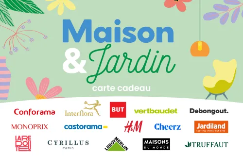 Carte cadeau Maison & Jardin
