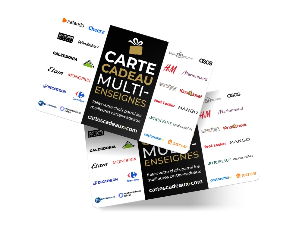 Carte cadeau Multi-Enseignes