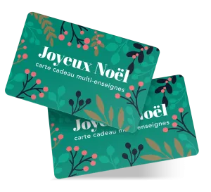 Laissez le destinataire choisir parmi plus de 205+ cartes cadeaux