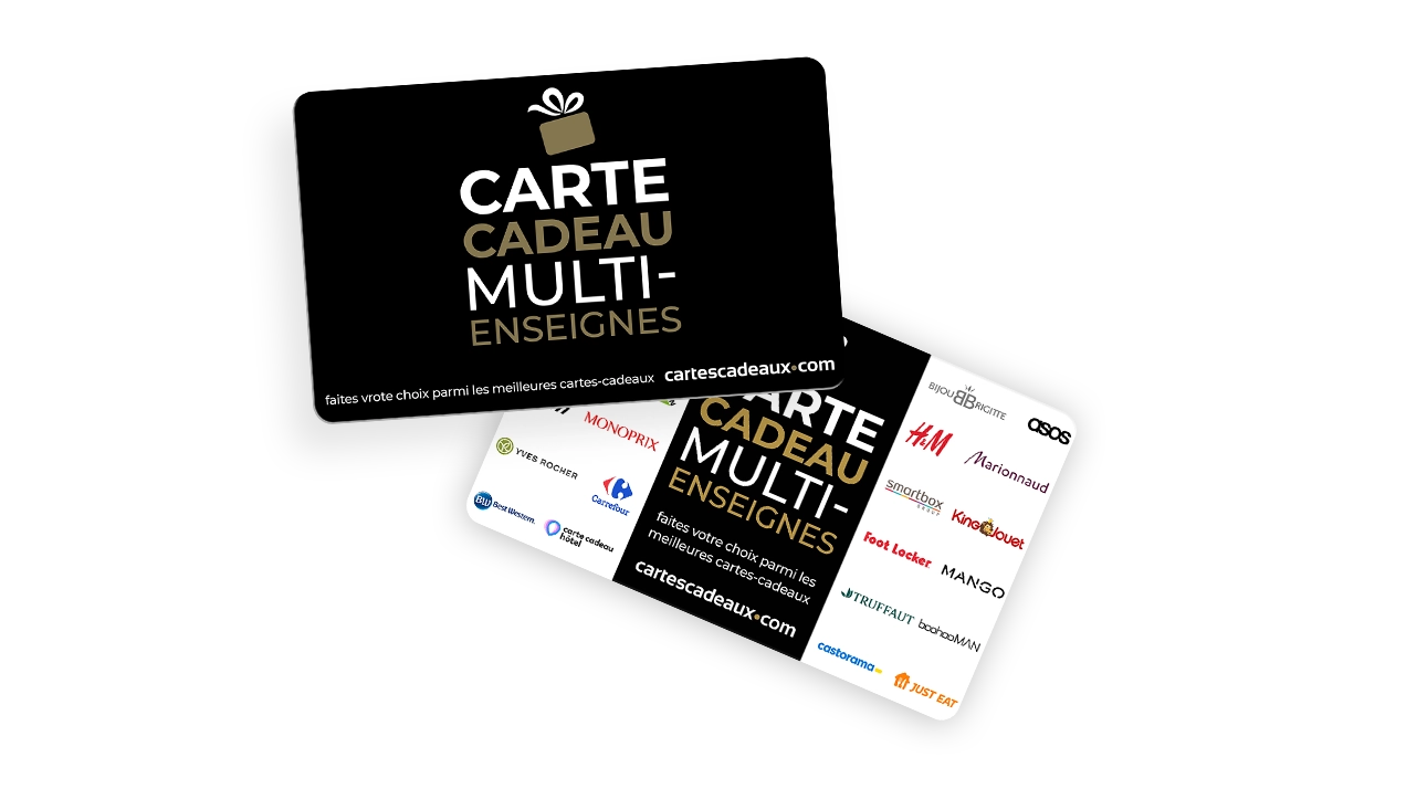 La Carte cadeau Multi-Enseignes