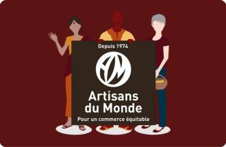 Carte cadeau Artisans du Monde