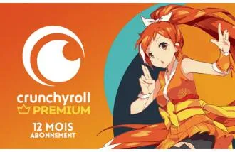 Carte cadeau Crunchyroll