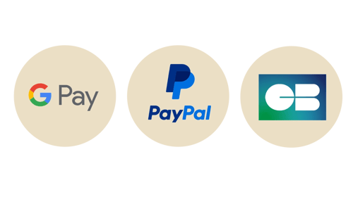 Les différentes options de paiement
