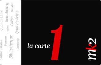 Carte cadeau Cinéma MK2