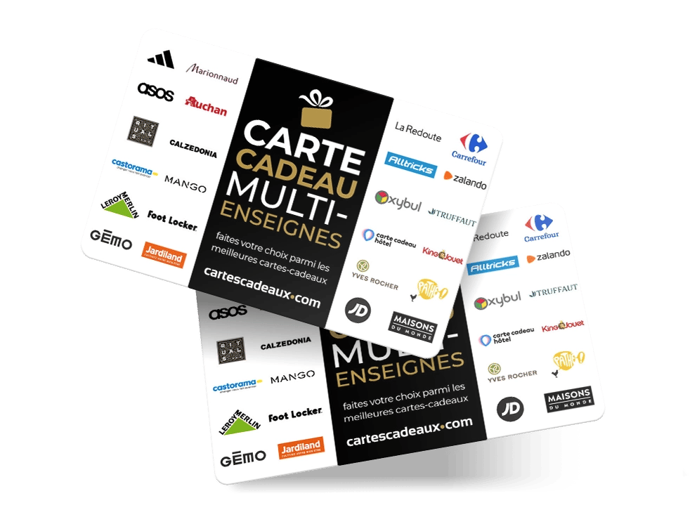 Carte cadeau Multi-Enseignes