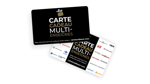 La Carte cadeau Multi-Enseignes