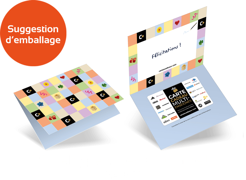Surprise enveloppe