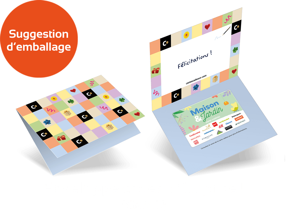Surprise enveloppe