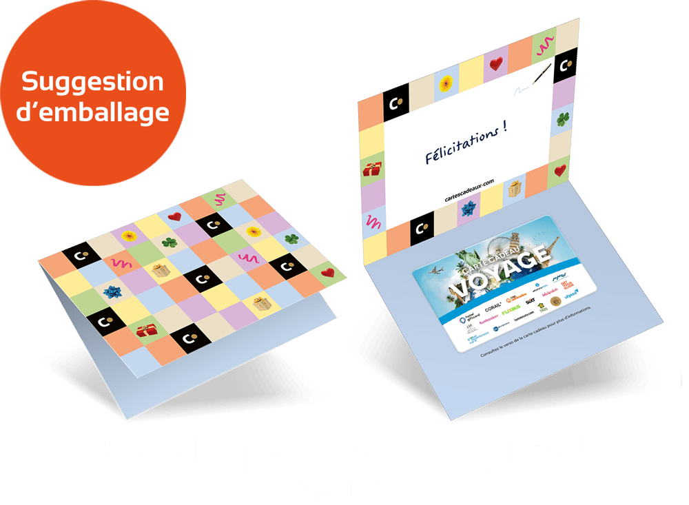 Surprise enveloppe