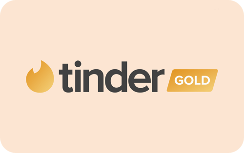 Carte cadeau Tinder Gold