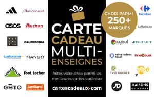 Carte cadeau Multi-Enseignes