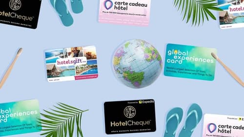 Les meilleures cartes cadeaux hôtel